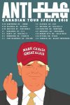 Anti-Flag Canada Tour